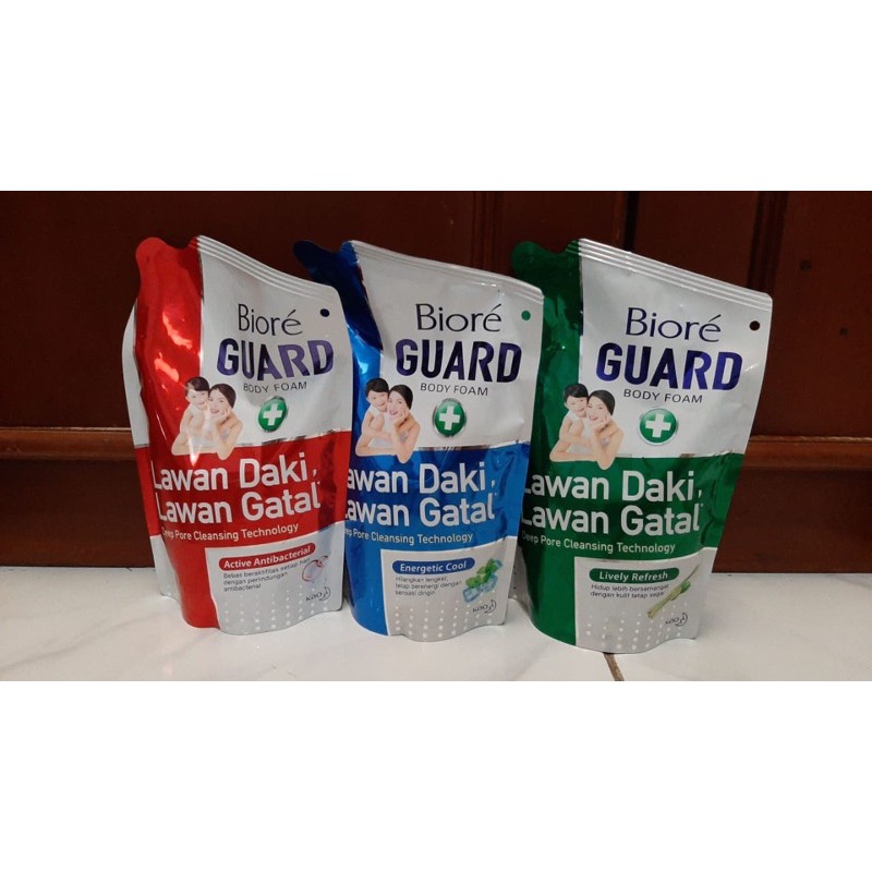 Biore guard sabun mandi cair 450ml