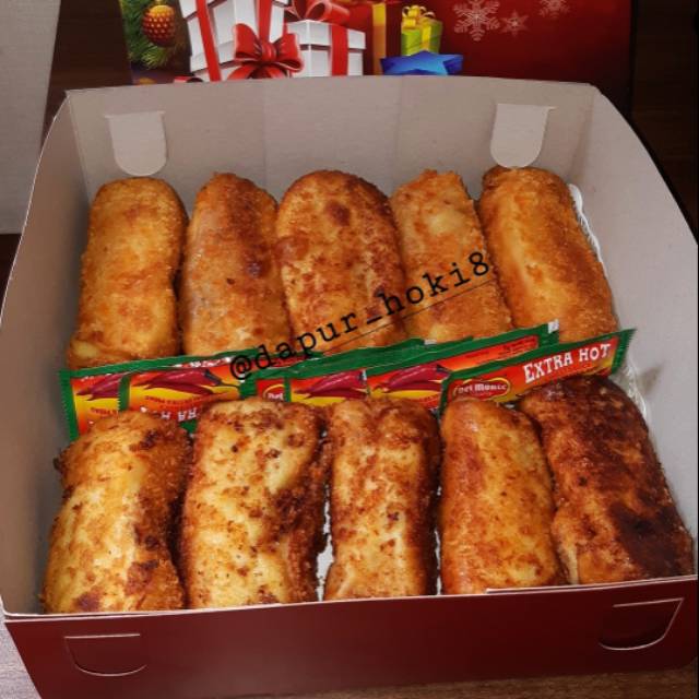 

Risolles ragout daging sapi isi 10 biji