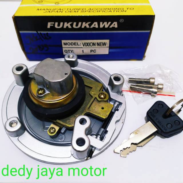 Tutup tengki vixion new fukukawa genuine parts berkualitas terjamin