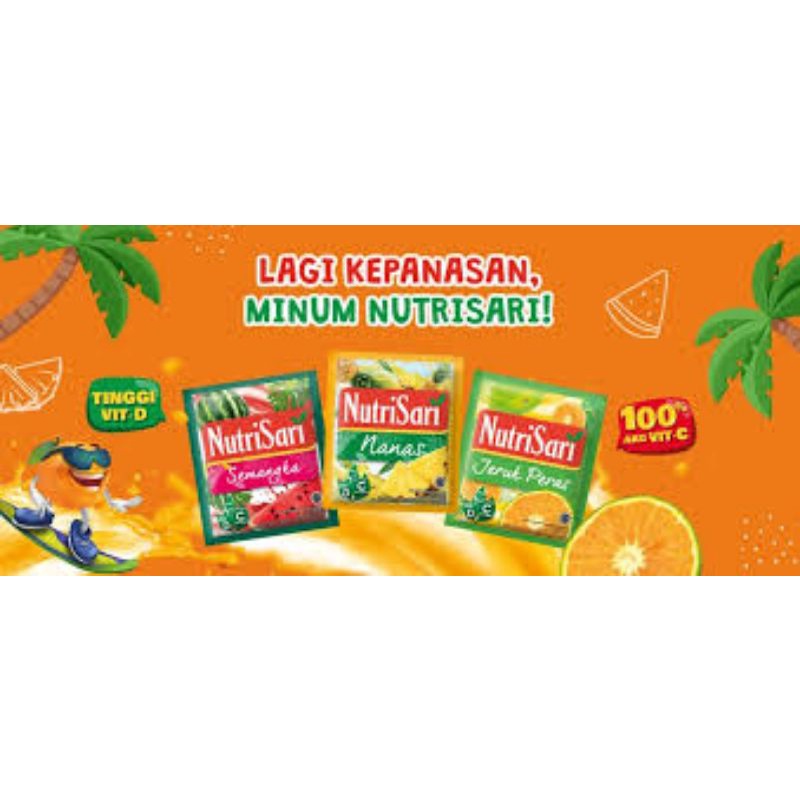 

Nutrisari Sachet Nutrisari 10 pcs Nutrisari per-Renceng Nutrisari Rasa Minuman Bubuk