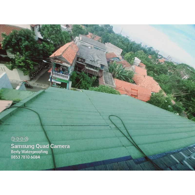 waterproofing membran bakar genteng bocor