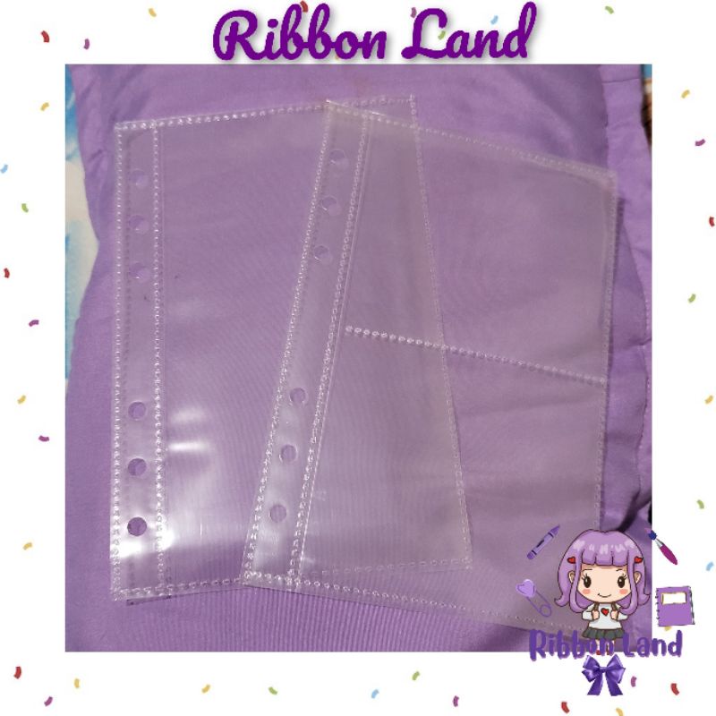 ( 5 lbr ) A6 Double Sleeve PP binder 6 Ring / Hole