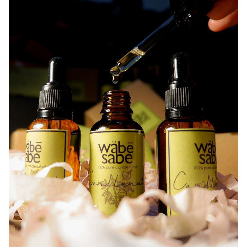 minyak kemiri 100% murni penumbuh & penebal rambut, alis, kumis, jenggot dan brewok