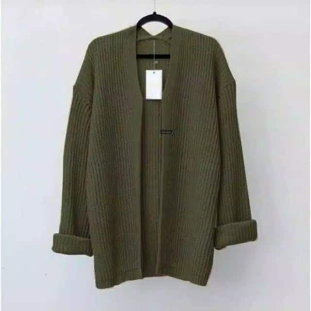 CARDIGAN RAJUT WANITA/KARDIGAN OUTER OVER SIZE