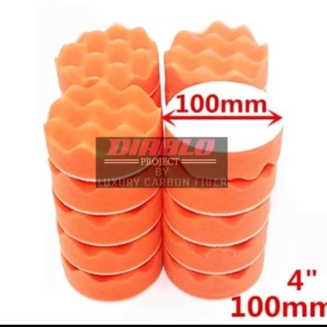 

Foam pad / busa poles 4inch wave untuk cutting