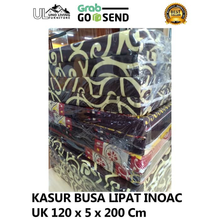 Kasur Busa Lipat Inoac Ukuran 120x5x200 Original Asli Baru