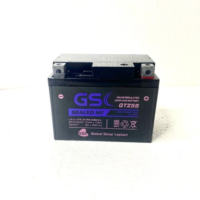 Aki Motor Yamaha Xeon RC GTZ5S GS Accu Kering