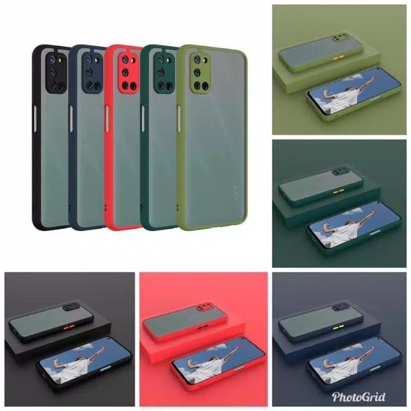 REALME C11 2021/C25S/C20/C21/C25/8/8 PRO/ HARD CASE DOVE AKRILIK/ACRYLIC BUMPER CANDY SOFT