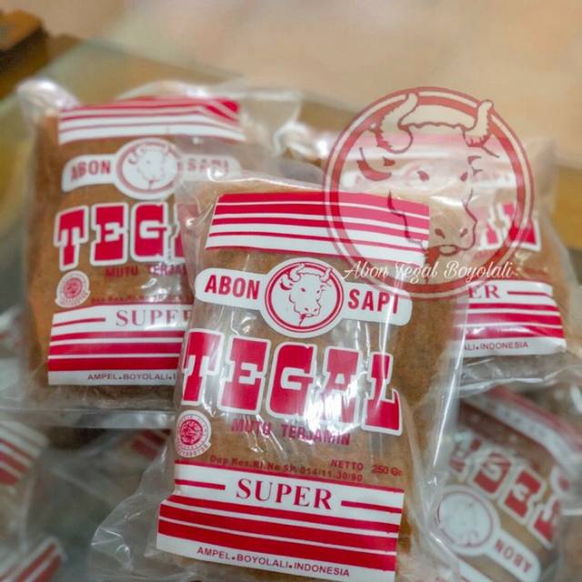 

Abon sapi super Tegal 250gr