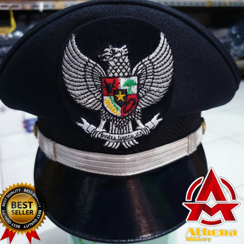 Topi Pet PDH Lurah |Pet Lurah merek cipitat|Topi Pet kepala desa