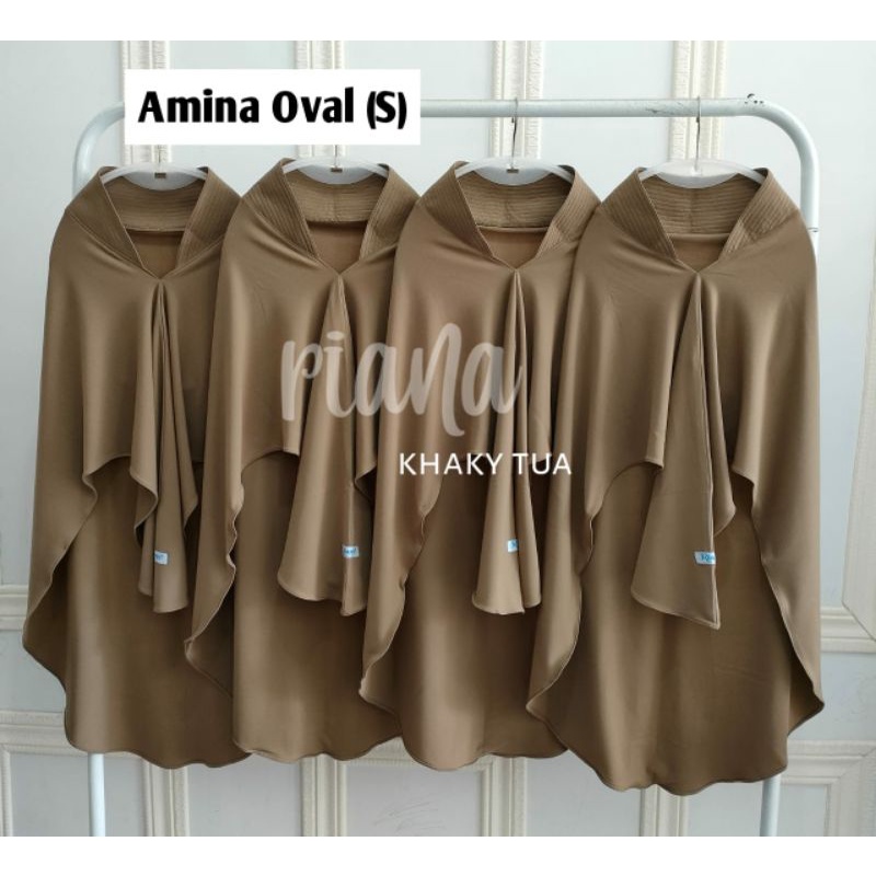 HIJAB RIANA TERNYAMAN-Khaky tua