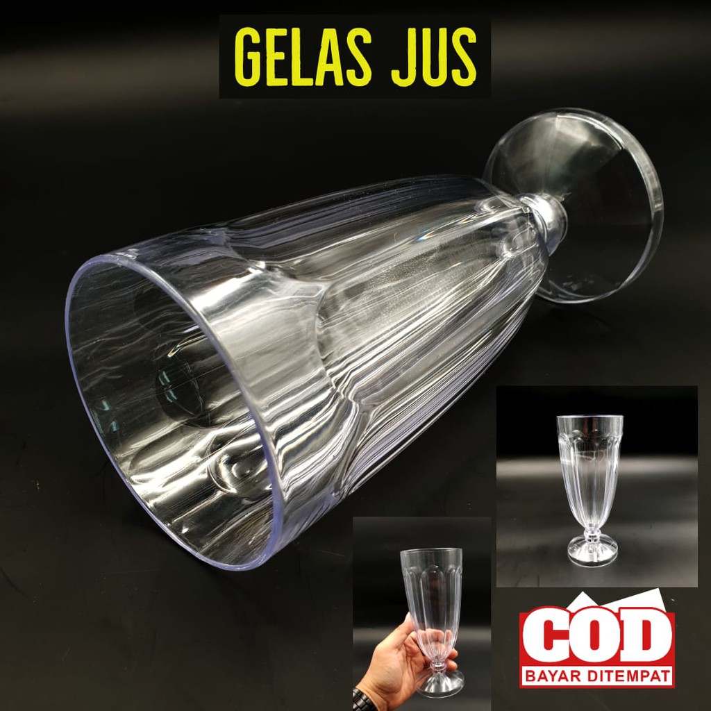 murahh gelas jus plastik serbaguna / gelas plastik / gelas juice