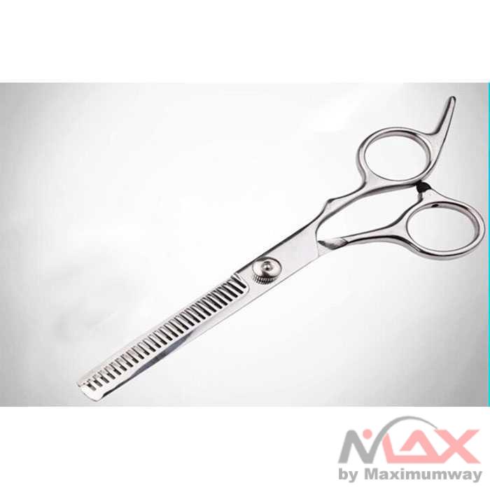 Gunting Sasak Rambut Untuk Salon Dan barbershop Professional Full Stainless Steel - BHT002 Professional Hairdressing Haircut Scissors 6 Inch 440C Barber Shop Hairdresser's Cutting Thinning Tools High Quality Salon Set