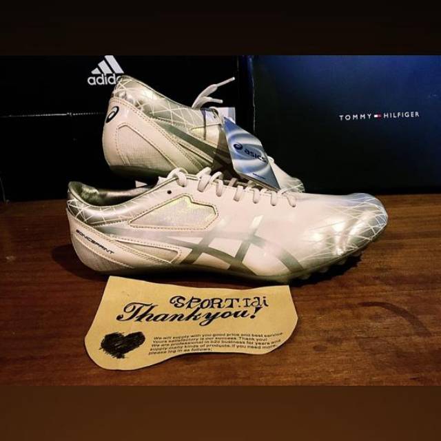 Asics sprint spikes atletik . 100-400 m  size 41.5