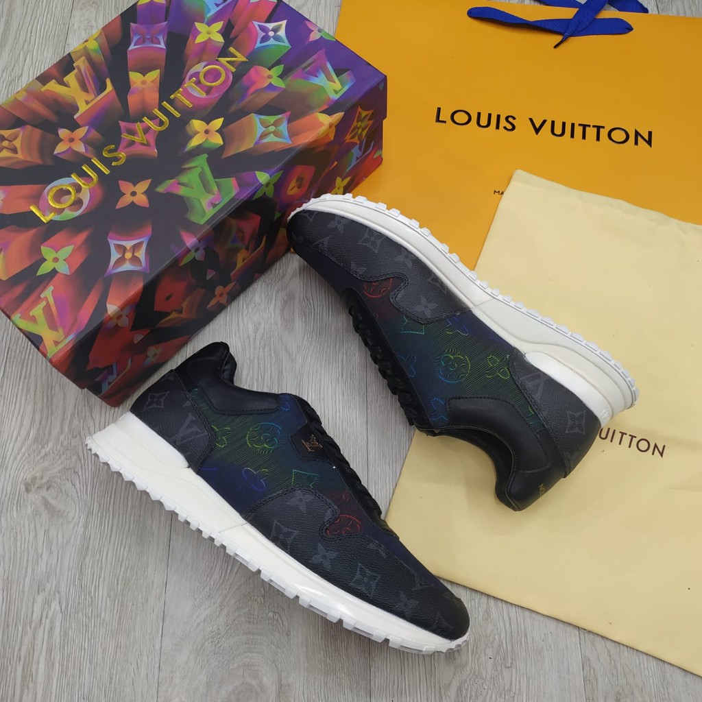 SEPATU SNEAKERS LV HITAM