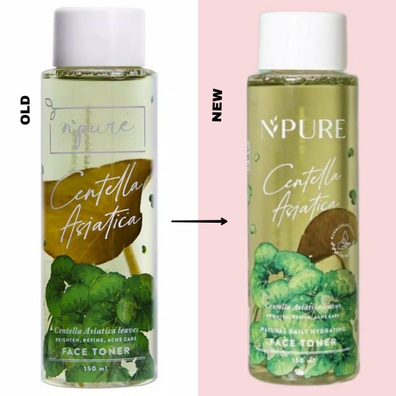 Npure Centella Asiatica Cica Face Toner 150 ml - ORIGINAL COD BPOM N’Pure Hydrating