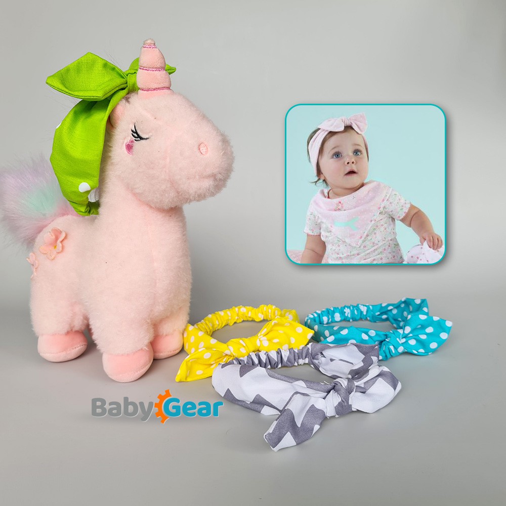 Bandana Bayi / Bando Bayi / Headband Baby Girl - RANDOM