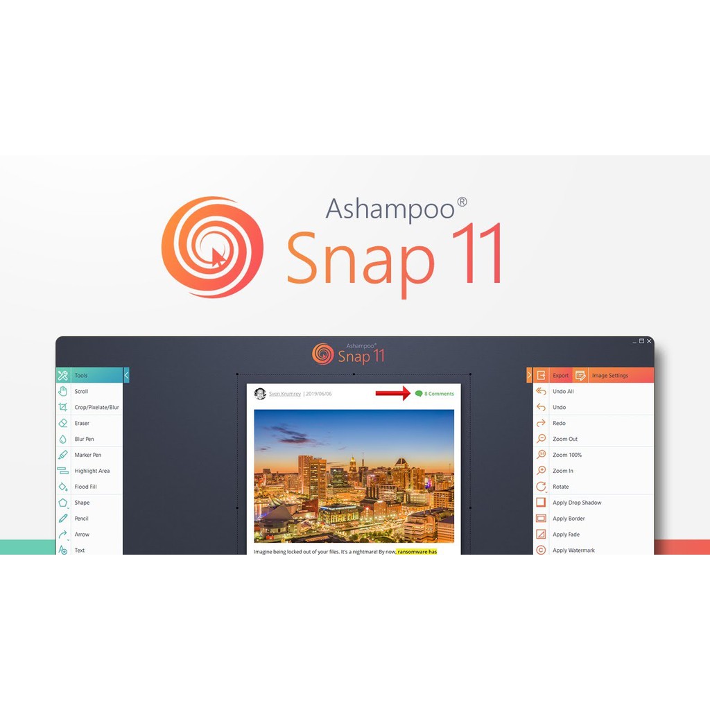 [FULL VERSION] Ashampoo Snap 11 - GARANSI AKTIVASI