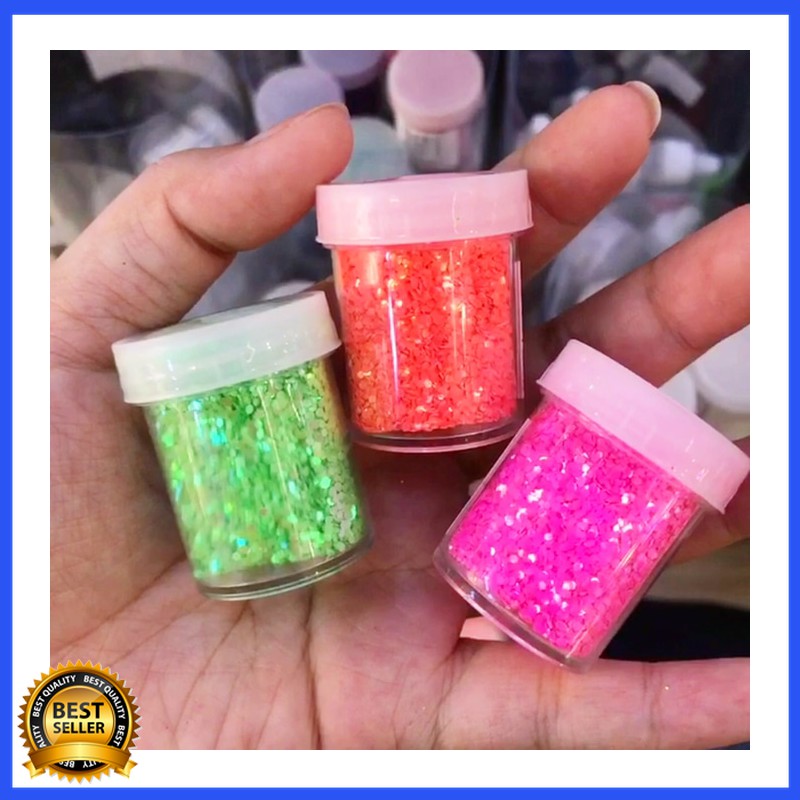 

Bagus GLITTER MEDIUM / colourfull gliter premium hologram holo warna warni