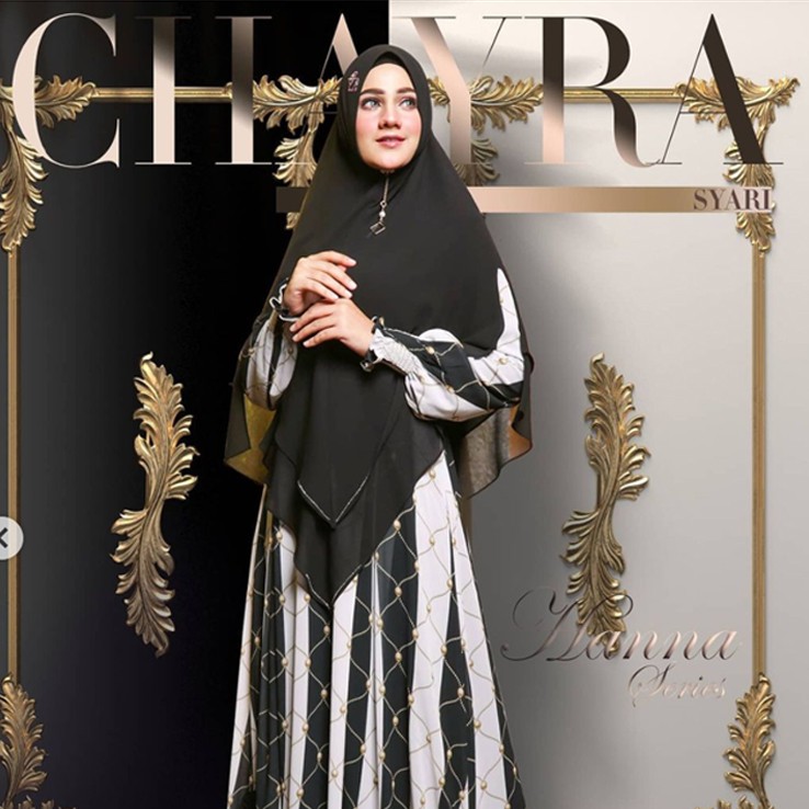 Dress Muslim ll Dress muslim Wanita ll Syari Set ll Dress ll Chayra Syari BY TIKA Ramlan (Hanna Seri