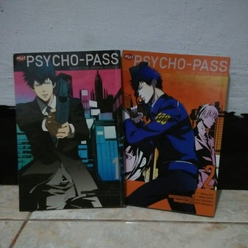 Komik Psycho-Pass "Inspector Shinya Kougami" Vol. 1-2