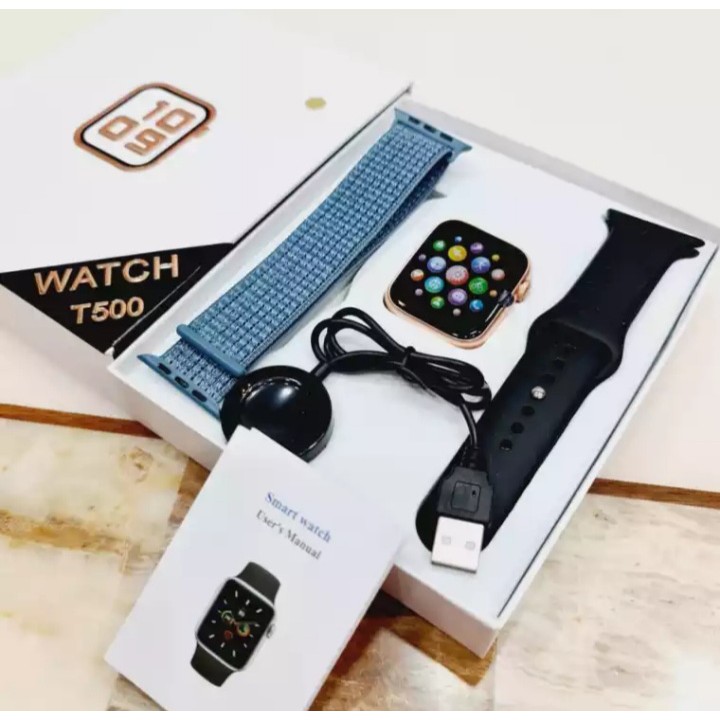 Promo,,, Smartwatch T500 /Jam Tangan Wanita Pintar MODEL T500 / Smartwatch Iwo Bluetooth Ios Android