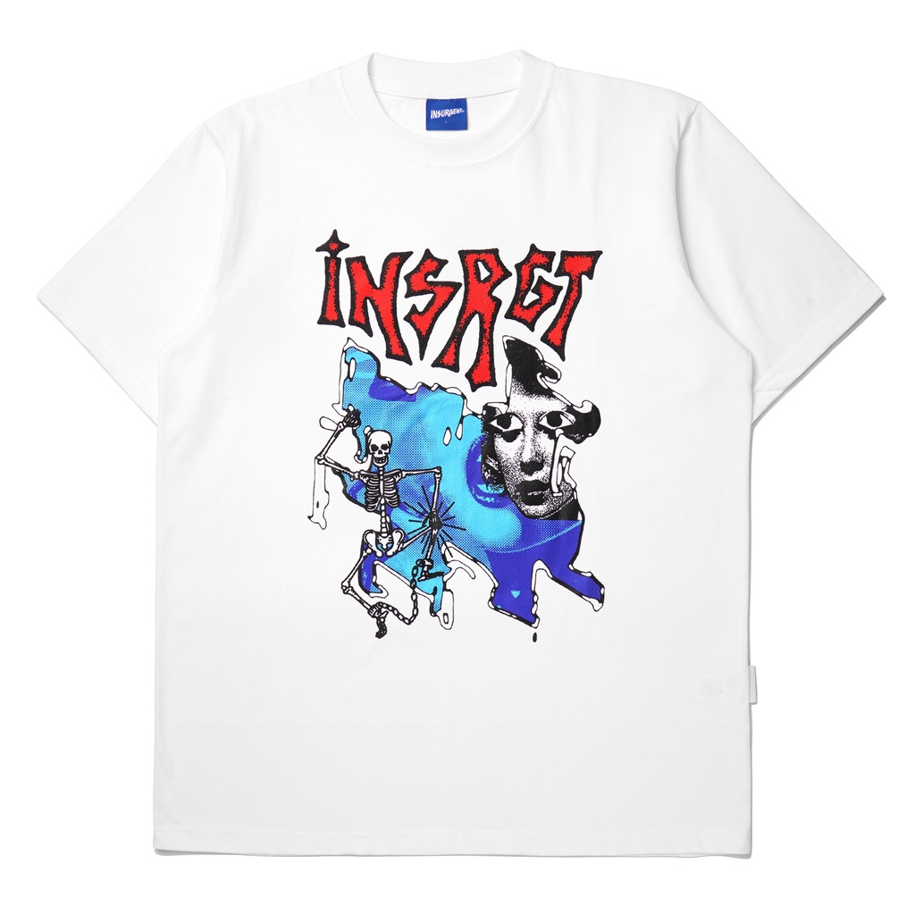 Insurgent Club - Heavyweight Tshirt Kaos Unfinished White 16s