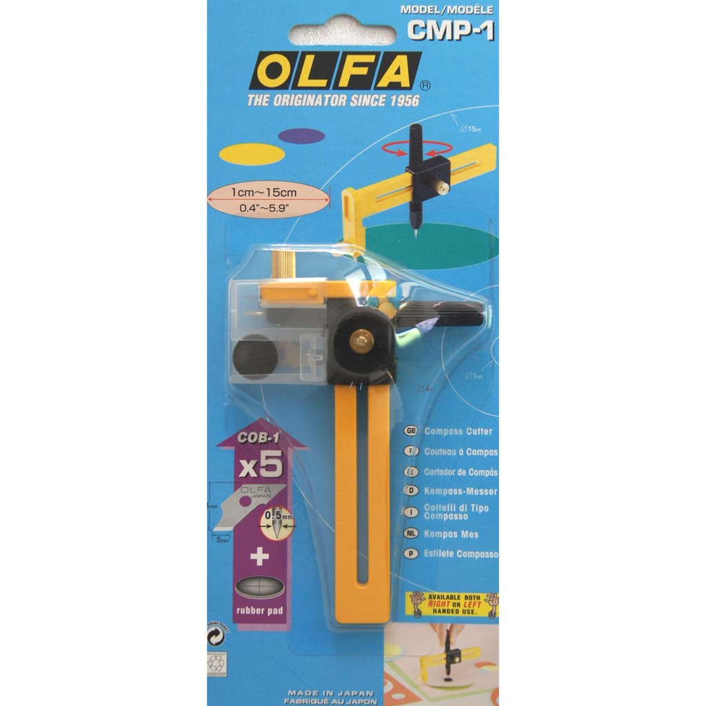 

SALE Circle Cutter Olfa CMP-1 untuk memotong lingkaran