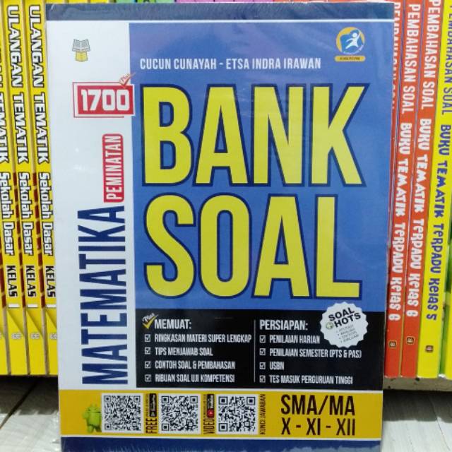 Jual Buku 1700 Bank Soal Matematika Peminatan Kls X Xi Xii Sma Ma Penuntun Akm Dan Sk Us Usp Indonesia Shopee Indonesia