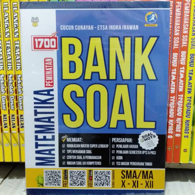 Jual Buku 1700 Bank Soal Matematika Peminatan Kls X Xi Xii Sma Ma Penuntun Akm Dan Sk Us Usp Indonesia Shopee Indonesia