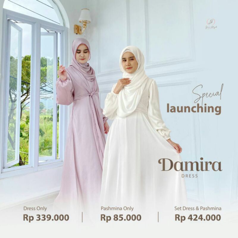 READY  DAMIRA DRESS BY GERAI ALIYAH