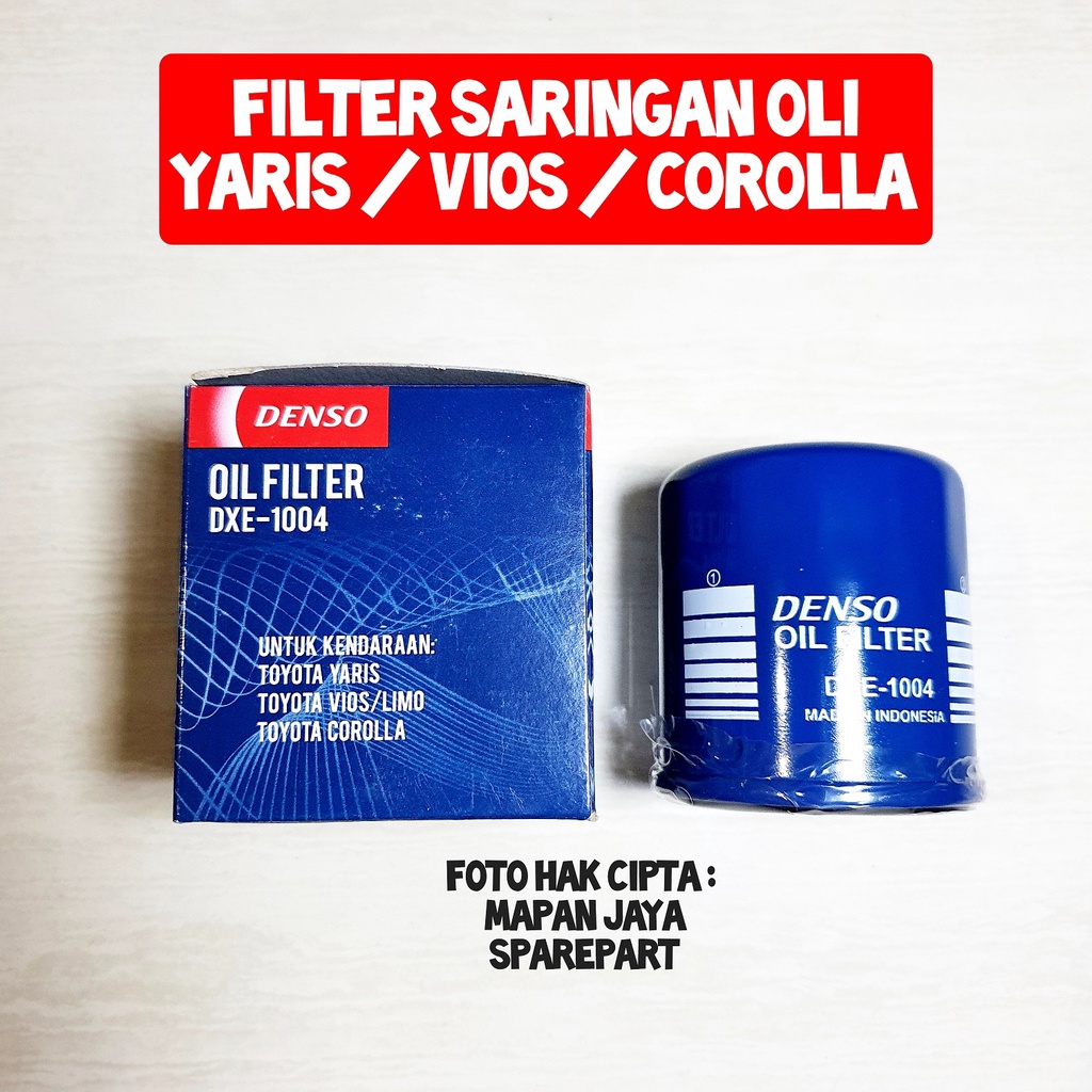 FILTER SARINGAN OLI YARIS / VIOS / ALTIS / COROLLA DENSO