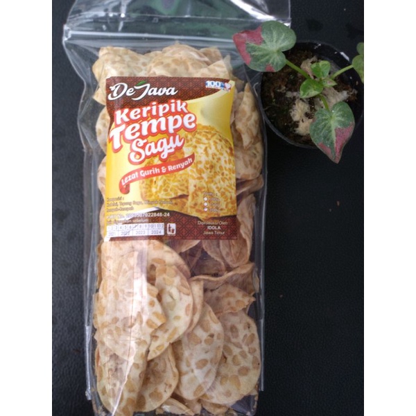 

Keripik tempe sagu 250gram