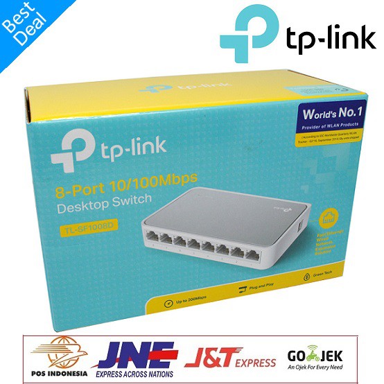 Switch HUB TP-LINK 8 PORT TL-SF1008D