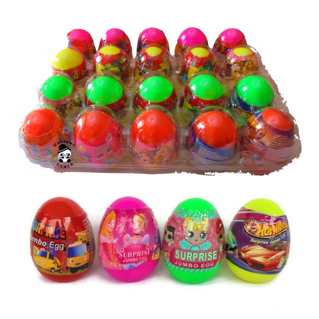 Surprise Egg Jumbo Pak isi 20