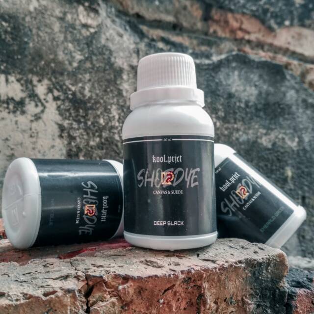 

kool.prjct Dye Polish for Canvas & Suede 100 ml - Deep Black