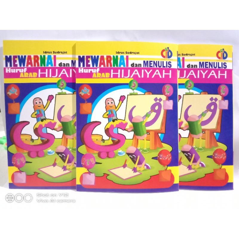 Jual BUKU MEWARNAI DAN MENULIS HURUF HIJAIYAH | Shopee Indonesia