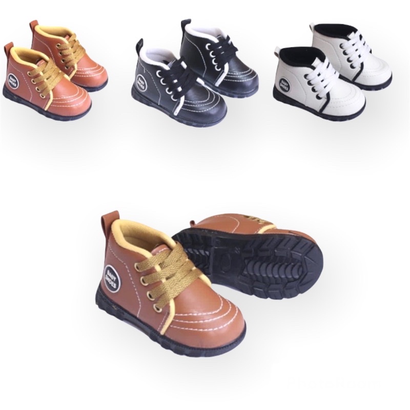 Sepatu Boot Anak Laki Laki Cowok Pria Umur 1 2 3 4 5 6 7 Tahun Sekolah Import Murah Fashion