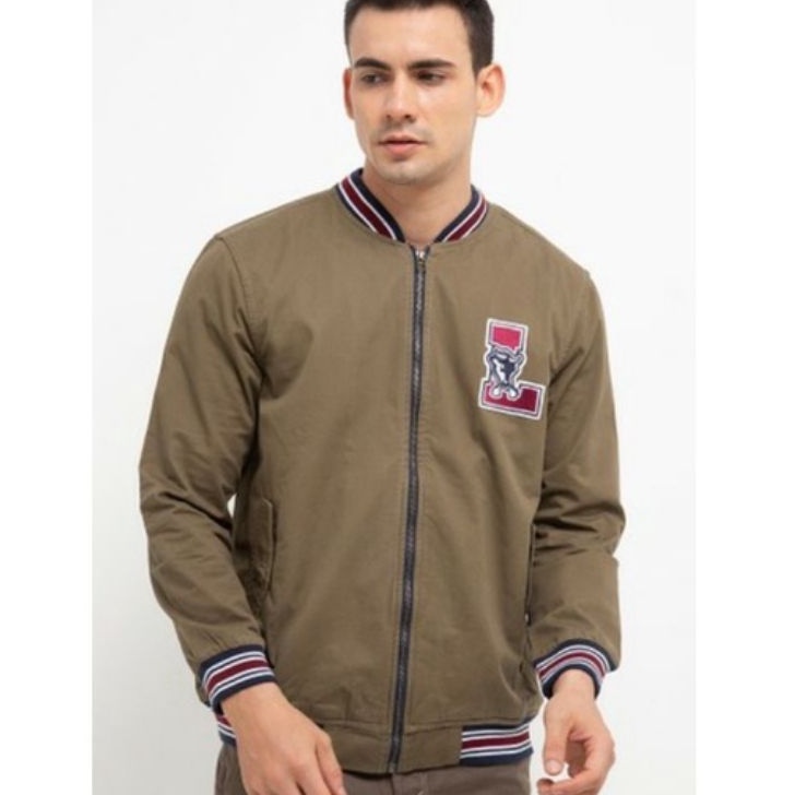 Jaket Bomber Pria Original Lois MJF131BR / MJF102