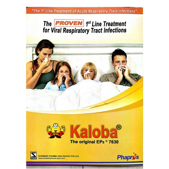 KALOBA EPs 7630 Suplemen AntiVirus Dus@21 RedTablet