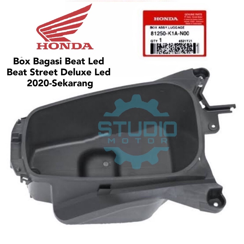 81250K1AN00 Box Bagasi Bawah Jok Sadel Luggage Beat Led Street Deluxe 2020 2021 2022 K1A