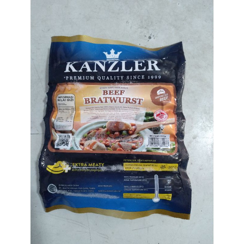 

Kanzler Beef Bratwurst