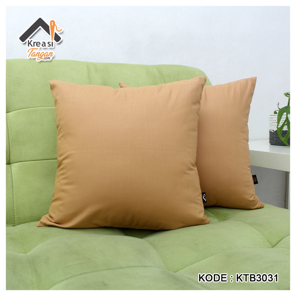 Sarung Bantal Sofa Polos Ukuran 30x50, 40x40, 45x45, 50x50, 60x60, 70x70 KTB3031