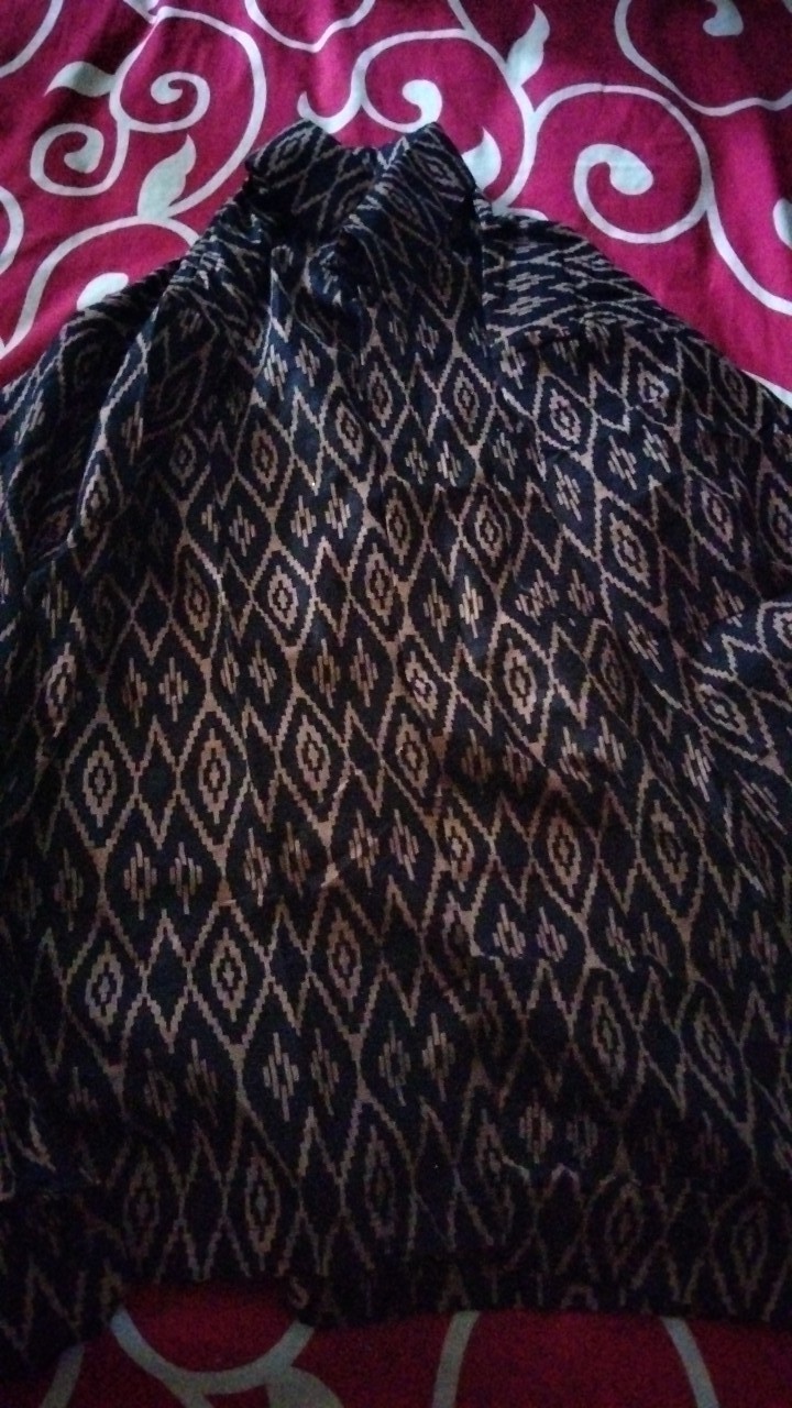 Ready Anak] Batik Couple Alita Ruffle Batik Couple Ori Ndoro Jowi Dnt Garansi Termurah - Bs091