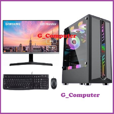Paket PC Gaming Intel Core I7 Gaming-Editing-Rendering + Monitor Led 24Inch