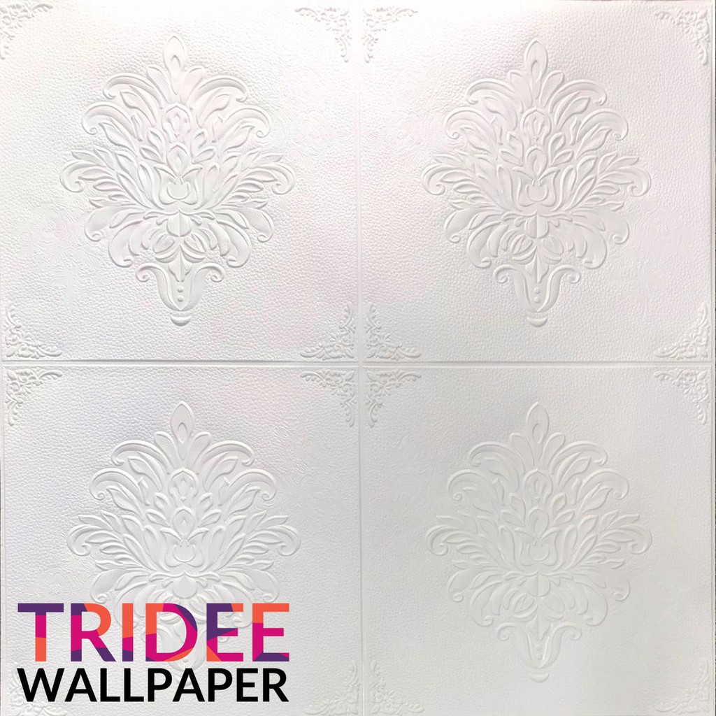 Wallpaper Foam 3D Motif Batik|TRIDEE BATIK