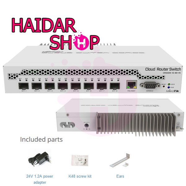 MikroTik CRS 309 1G 8S+ IN CRS309-1G-8S+IN