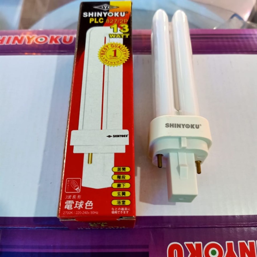 LAMPU SHINYOKU PLC 13 WAT DAN 18 WAT