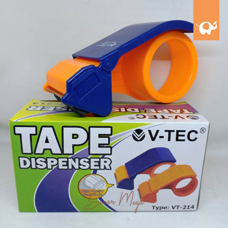 

V-tec Vtec Tape Dispenser VT-214 Murah / Tempat Lakban / Dispenser Lakban