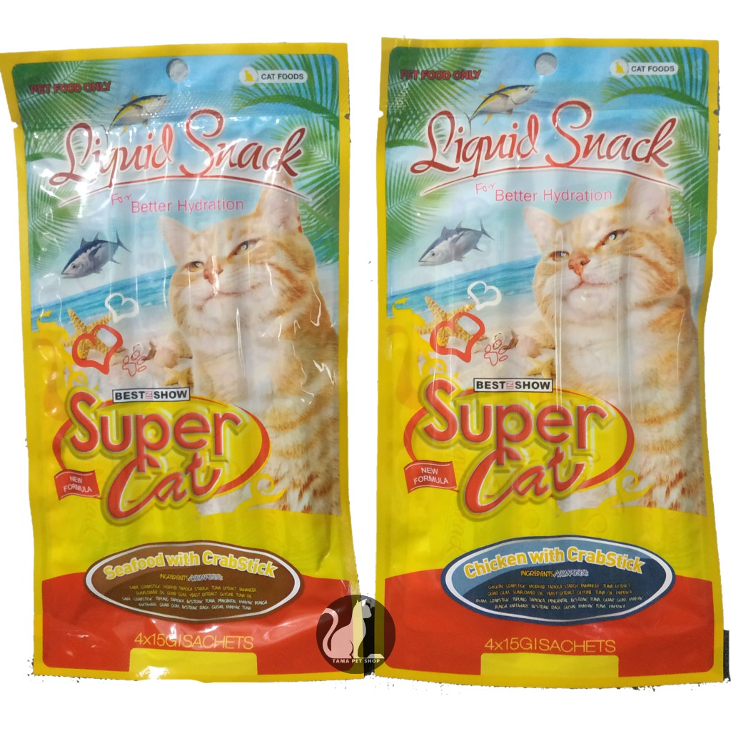 Super Cat Liquid Snack Kucing